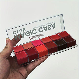  12-Color Matte Lipstick Palette cashymart