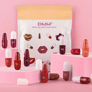  Velvet Luxe: 18 Pcs Mini Matte Lipstick Set cashymart