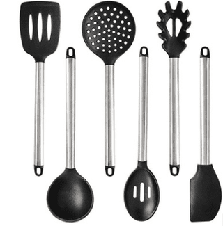  Modern and Simple Silicone Kitchen Utensil and Appliance Set cashymart