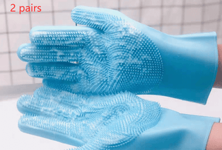  Pet Grooming Gloves for Dogs and Cats cashymart