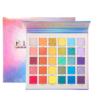  Pearlescent Matte Glitter 30-Color Eyeshadow Palette cashymart