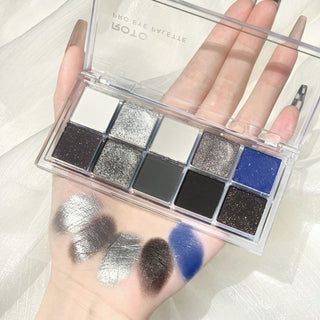  Matte Glitter Pearl Eyeshadow Palette cashymart