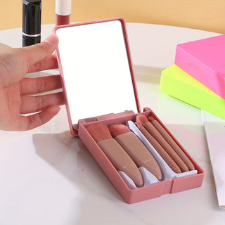  5-Piece Travel Makeup Brush Set cashymart