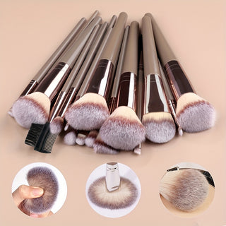  10-20pcs Pro Makeup Brush Set cashymart