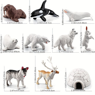  Adventure 10-Piece Animal Figurine Set cashymart