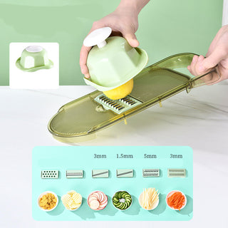  Multifunctional Transparent Vegetable Cutter cashymart