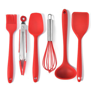  Silicone Mini Cooking and Baking Utensils Set cashymart