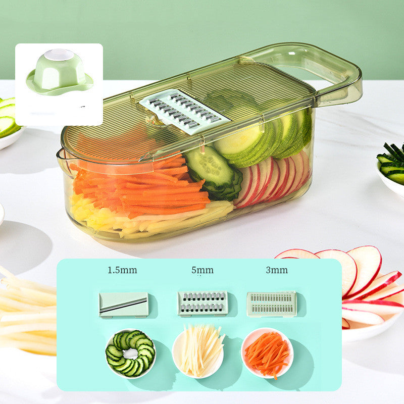  Multifunctional Transparent Vegetable Cutter cashymart