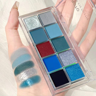  Matte Glitter Pearl Eyeshadow Palette cashymart