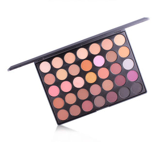  Shimmer Matte Eyeshadow Palette with 35 Shades cashymart