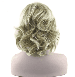  European and American Golden Short Hair Wigs cashymart