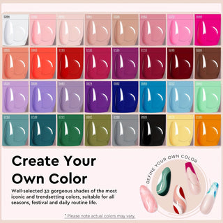  54-Piece Gel Nail Polish Kit cashymart