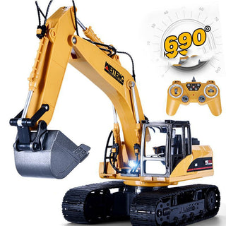  18-Channel Remote Control Excavator Toy for Kids cashymart