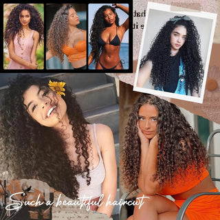  9PCS Curly Clip In Hair Extensions 22 Inch cashymart