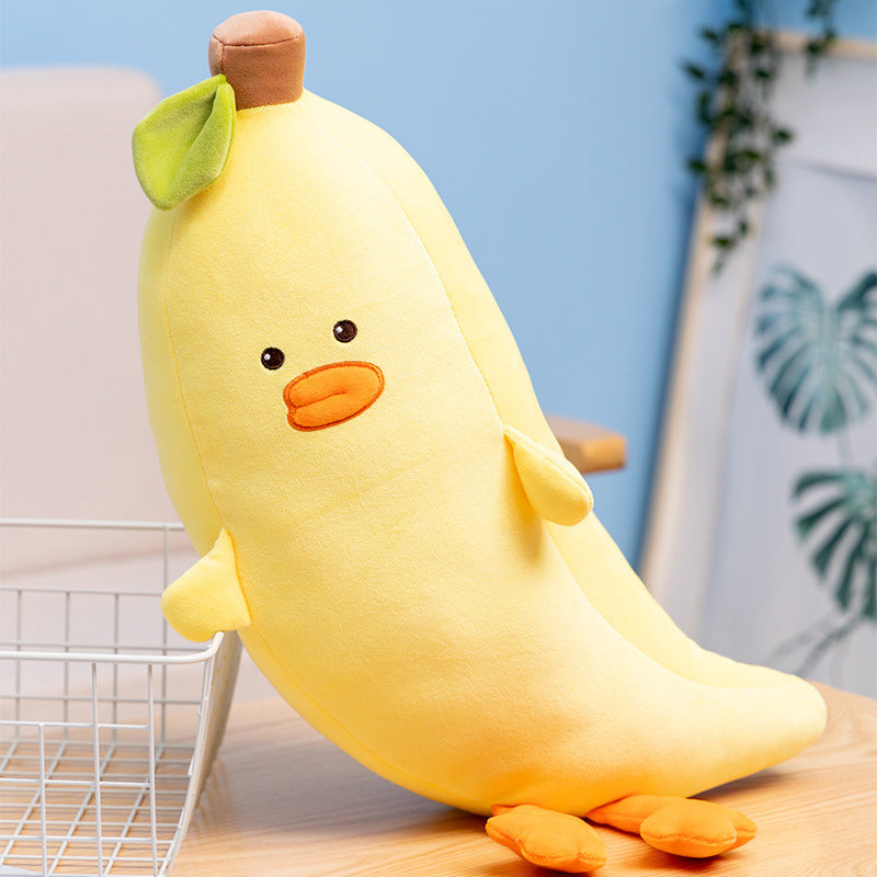  Cute Banana Pillow Carrot Doll Fruit Plush Toy cashymart