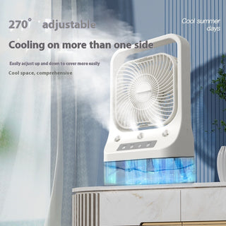  Innovative Three-Spray Nozzle Humidifier Fan cashymart