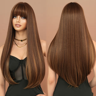  Chic Ombre Honey Brown Wig cashymart