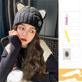  Women's Cute Hat Wig cashymart