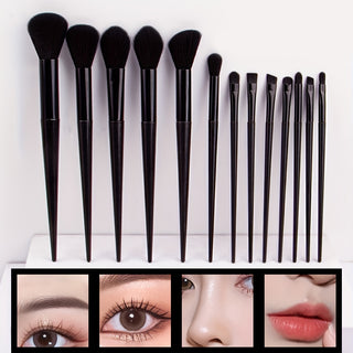  13-Piece Premium Synthetic Makeup Brushes cashymart