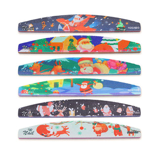  Festive Christmas Nail Rubbing Strips cashymart