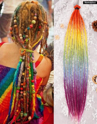  24 Inch Ombre Synthetic Dreadlock Extensions cashymart
