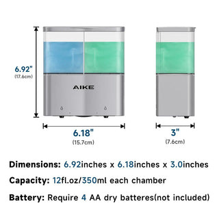  AIKE Shower Dispenser Touch-Free Wall Mount cashymart