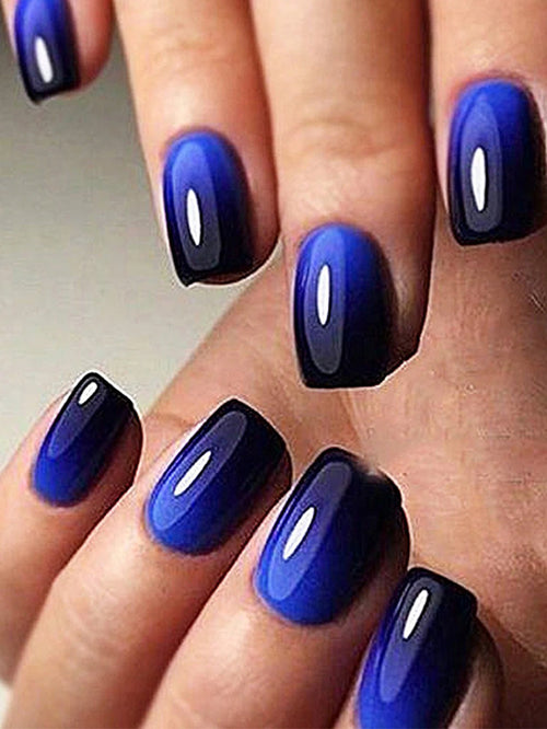  ARTAUG 24PCS Medium White Square Press On Nails cashymart
