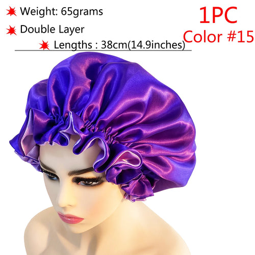  Adjustable Satin Sleep Bonnet cashymart