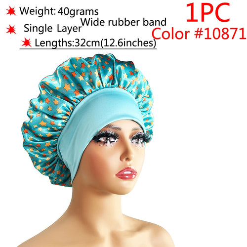  Adjustable Satin Sleep Bonnet cashymart