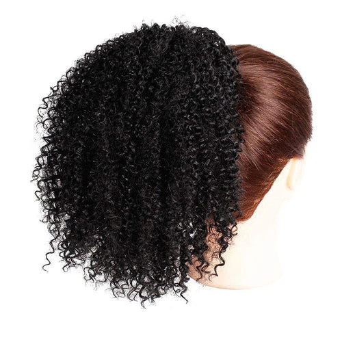  Afro Kinky Curly Clip In Ponytail Extensions cashymart