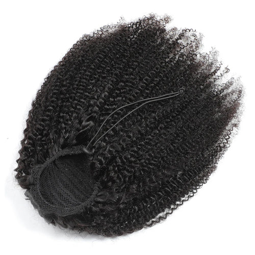  Afro Kinky Curly Clip In Ponytail Extensions cashymart