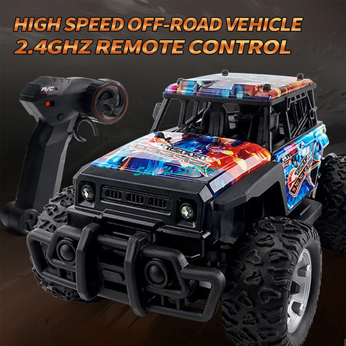  All-Terrain 1:20 RC Off-Road Truck with LED Lights & 4WD Fun cashymart