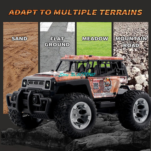  All-Terrain 1:20 RC Off-Road Truck with LED Lights & 4WD Fun cashymart