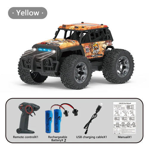  All-Terrain 1:20 RC Off-Road Truck with LED Lights & 4WD Fun cashymart