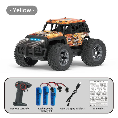  All-Terrain 1:20 RC Off-Road Truck with LED Lights & 4WD Fun cashymart