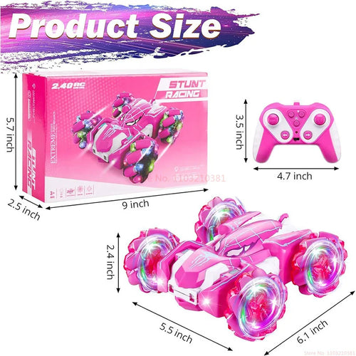  All-Terrain Double-Sided Spider RC Car with 360° Stunt Capabilities cashymart