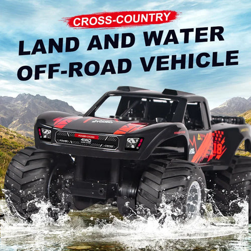  All-Terrain JJRC Q156 4WD Amphibious Stunt RC Car cashymart