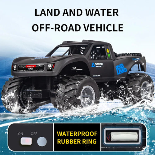  All-Terrain JJRC Q156 4WD Amphibious Stunt RC Car cashymart