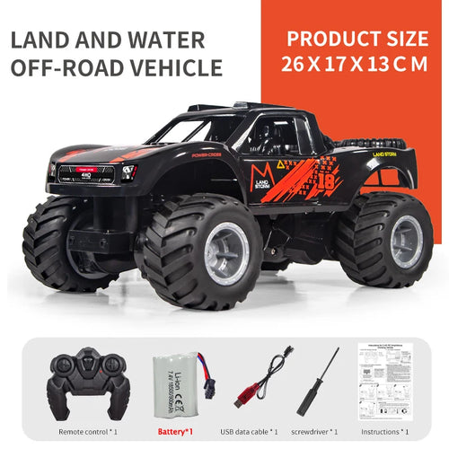  All-Terrain JJRC Q156 4WD Amphibious Stunt RC Car cashymart