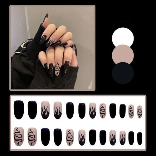  Almond Press On Nail Tips cashymart