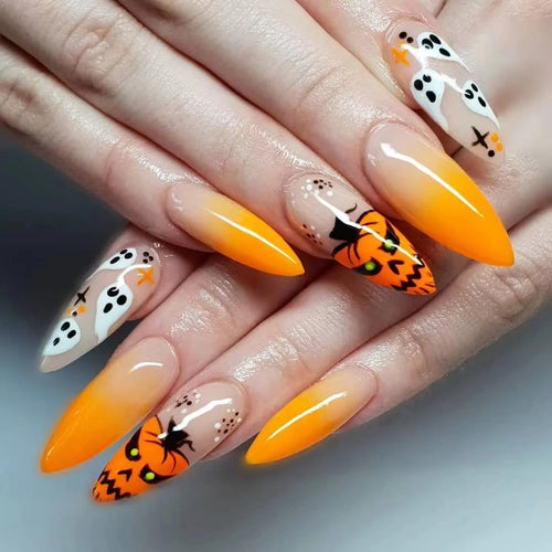 Almond Press On Nail Tips cashymart