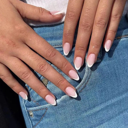  Almond Press On Nail Tips cashymart