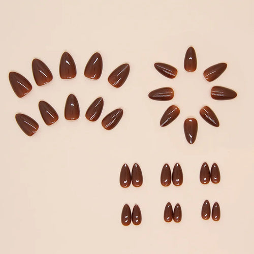  Almond Shaped Press On Nails Set 30 Pieces cashymart