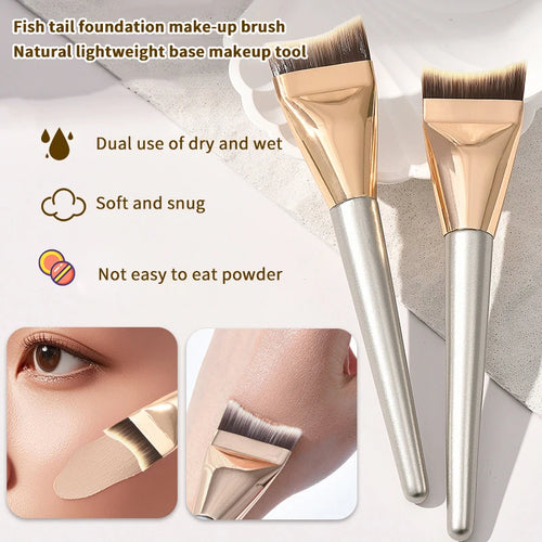  Angle Foundation Brush Makeup Palette Set cashymart