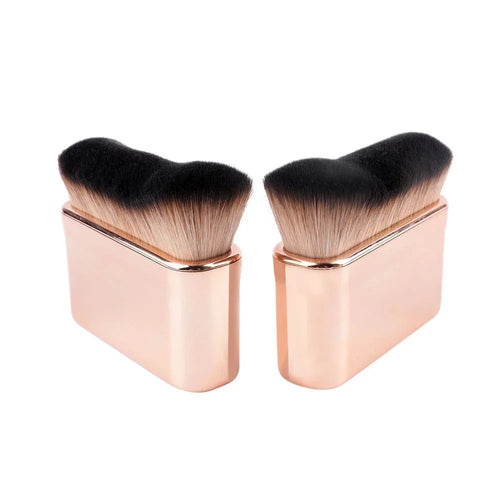  Angled Bronzer Makeup Brush Portable Handle cashymart