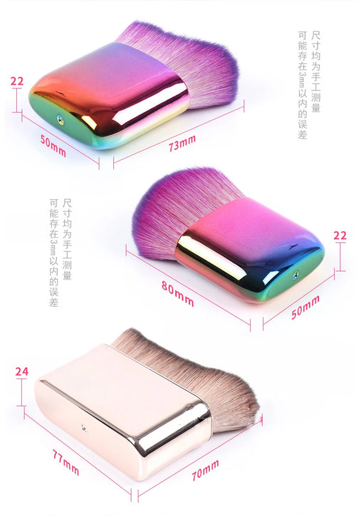  Angled Bronzer Makeup Brush Portable Handle cashymart
