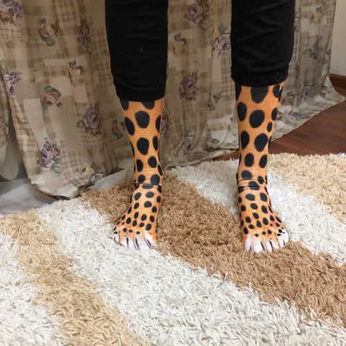  Animal Paw Long Socks cashymart