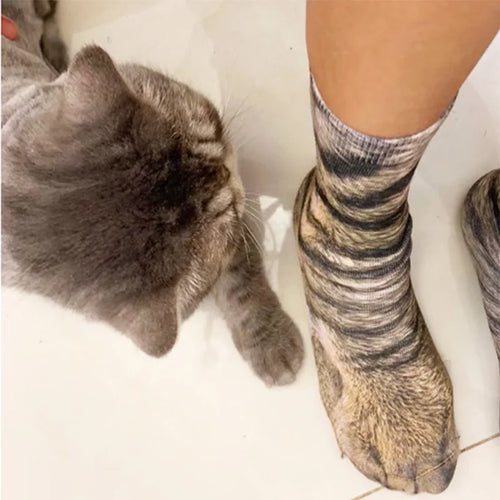  Animal Paw Long Socks cashymart