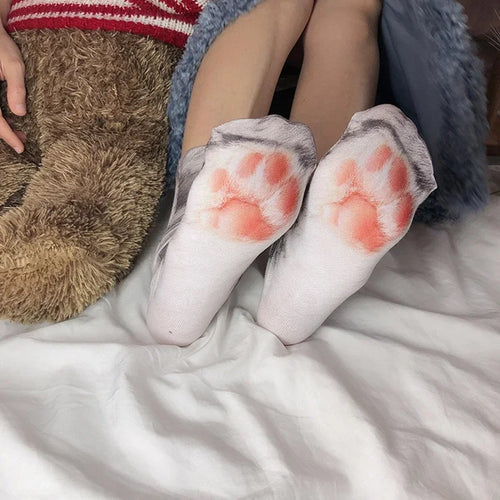  Animal Paw Long Socks cashymart