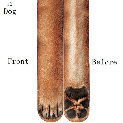  Animal Paw Long Socks cashymart